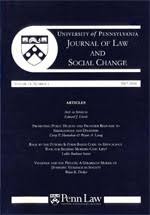 Picture of University of Pennsylvania Journal of Law and Social Change