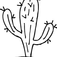 Résultat de recherche d'images pour "cactus coloring pages"