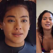 Bella Campos surge com cabelo curto e se emociona durante transformação