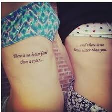 Sister Friend Tattoos on Pinterest | Unique Friendship Tattoos ... via Relatably.com