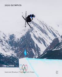 The 2026 Winter Games in Italy — spread out across four locations — are set against breathtaking views of the Dolomites and the Alps, with clear blue skies and snow-topped peaks. See our photographers’ best images from the Winter Games, from indoors an