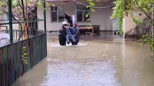 Flooding in Azerbaijan caused destruction and claimed one life