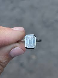 Naomi Sterling Silver Engagement Ring – Tines Ranch Co Jewellery