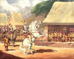 Imagen de Francisco Pizarro en Cajamarca