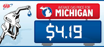Michigan’s average gas price up slightly