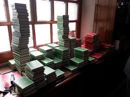 Image result for Classical library with  green marble