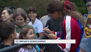 Celebration held in Dunellen to honor Olympian Sydney McLaughlin-Levrone