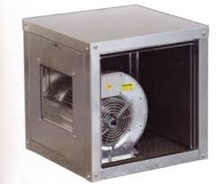 Kasten-Radialventilator 9/9 Airbox Lüfter Motor Abzugshaube ...