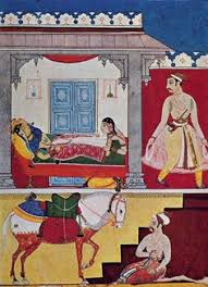 Image result for images of Ragmala paintings of Mewar