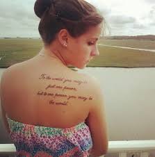 tattoo-quotes-to-the-world-you-maybe-one-person.jpg via Relatably.com
