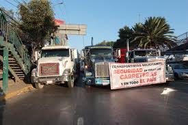 Alistan transportistas movilizaciones este miércoles