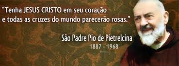 Resultado de imagem para mensagem de pe pio
