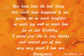 Birthday Quotes for Husband via Relatably.com