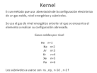 Electrones kernel