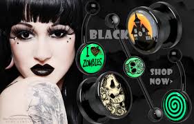 creepy black glow in the dark jewelry. Green. Last, but certainly not least, we have the most under-appreciated of the Halloween hues: green. - Black