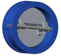 Ductile Iron Wafer Type Folding Disc Check Valve For PN25 - AVS