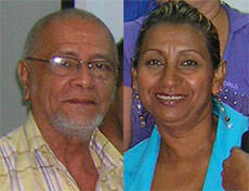 OSCAR DAGOBERTO GUZMAN Y MARITZA RIVAS GONZÁLEZ, Profesores de la Universidad Bolivariana de Venezuela, Sede Monagas. “Para comunicarnos es necesario usar - 20100703154024-dagoberto-y-maritza