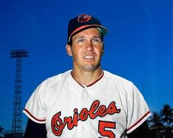 Image of Brooks Robinson in Baltimore Orioles uniform