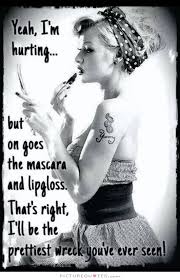 Mascara Quotes | Mascara Sayings | Mascara Picture Quotes via Relatably.com