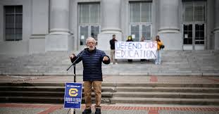 Student and Faculty Protests Against Higher Education Policies