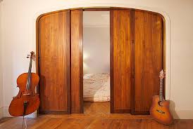Image result for sliding wooden door