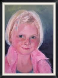 Little Girl In A Pink Jacket by Daniel Grove Oil ~ 11&quot; x 14&quot; - little-girl-in-a-pink-jacket