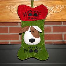 Image result for dog bone christmas stocking