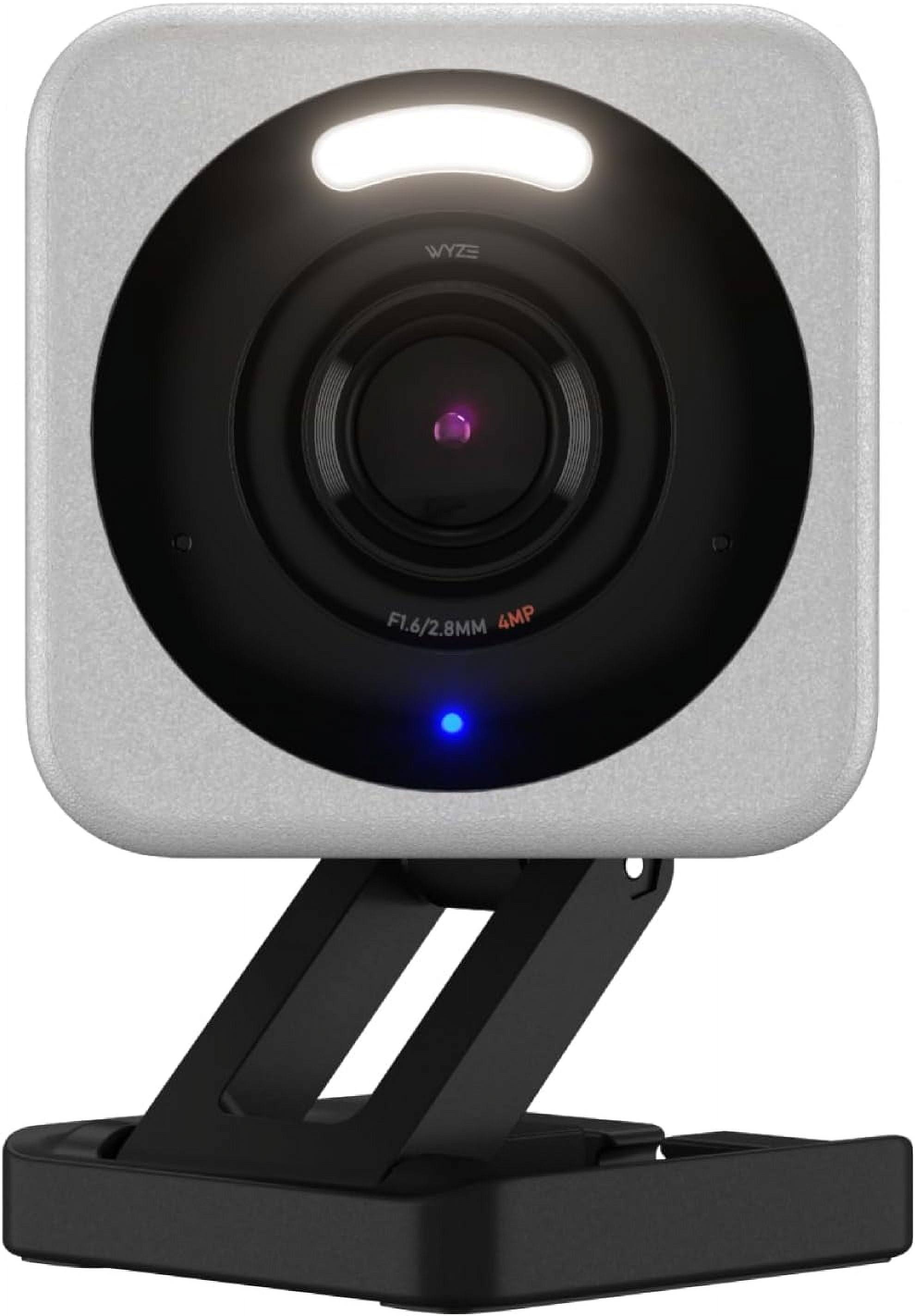 Wyze Cam v4 2.5k QHD Wi-Fi Indoor/Outdoor Smart Home Security Camera with Color Night Vision, Motion-Activated Spotlight, and 2-Way Audio