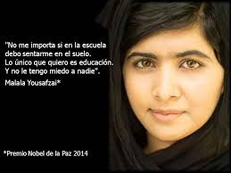 Resultado de imagen para malala frases