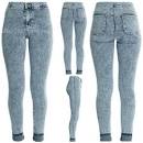 Womens Jeans Skinny, High Waisted Ripped New Look