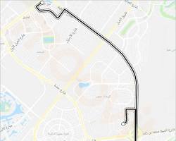 Image of bus route 105 Dubai