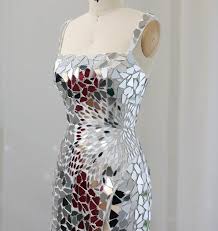 Siya Silver Mirror Sleeveless Mini Dress – Ever Chic Fashions - Product from Ever Chic Fashions