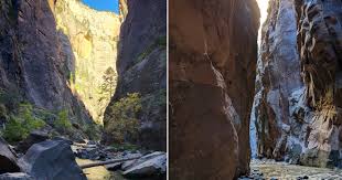 Large rockfall at Zion National Park closes access to popular park trail