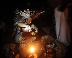 Image of Shaman healing ritual