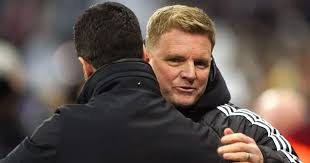 Eddie Howe hopes for an 'edge' between Newcastle and Arsenal: 'The more competitive we are, the better we play'