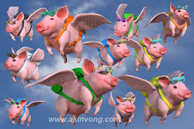 Image result for flying pigs and hogs, cows 2