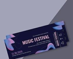 Image of Tickets to a Music Festival