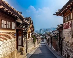 Image of Bukchon Hanok Village, Korea Selatan