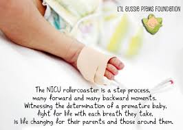 Quotes, Versus &amp; Messages for Premature Babies | L&#39;il Aussie Prems ... via Relatably.com