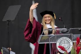 Hilary Duff Delivers Northeastern University's 2026 Commencement Speech