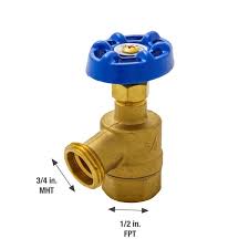 Everbilt 3/4 in. Brass Bent Nose Garden Valve 108-104EB ...