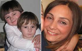 Detectives said Lewis and Taylor Jenkins&#39; bodies were found in an alcove underneath the staircase, where their mother is said to have left them playing ... - jenkins-boys-mothe_1006172c