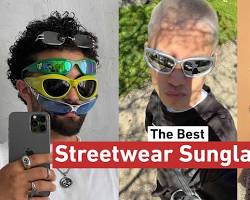 Sunglasses for streetwear