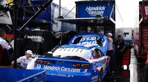 NASCAR qualifying rained out: Chase Elliott 10th in North Wilkesboro starting lineup for Sunday