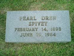 Pearl Drew Spivey (1898 - 1984) - Find A Grave Memorial - 95346870_134670199111