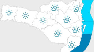 Frio dá lugar a calor de 30°C no Oeste de SC mas chuva já tem data para voltar na região