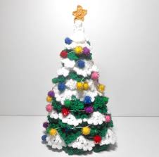 Résultat de recherche d'images pour "crochet Christmas tree"