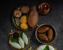 Image of makar sankranti special food in Bengal