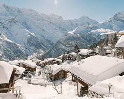 Swiss Alps in winterの画像
