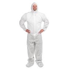 Cleanroom Coverall with 4-Layer Fabric: Lakeland - WPL3015 ...